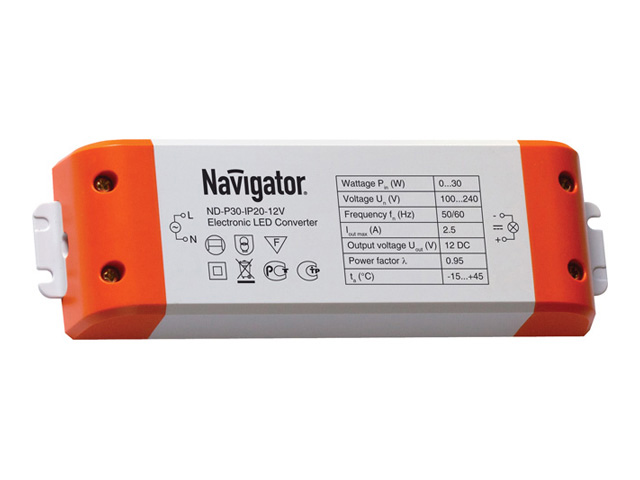 Драйвер Navigator 71 461 ND-P30-IP20-12V,