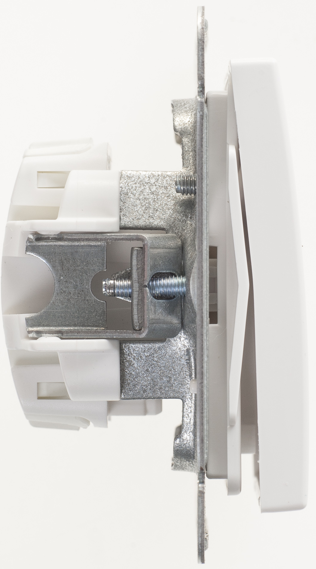 W59 Переключатель 1кл. с/у 10А (белый, б/рамки)(10шт) VS610-156-1-86,