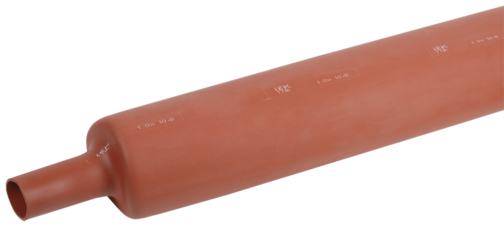 Термоусаживаемая трубка ТТШс 85/35 10 кВ 2,5:1 красная (15м) IEK