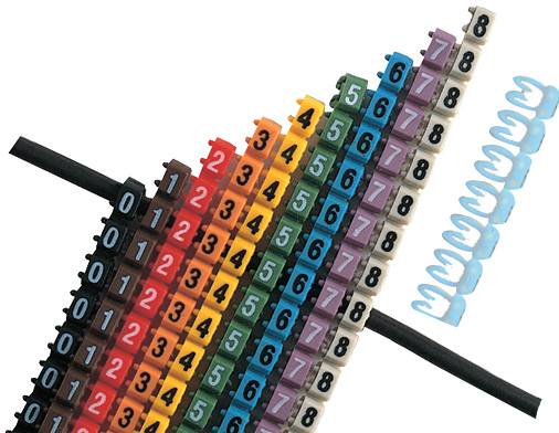 Маркер МКН комплект цифр "0-9" 4мм2 (100шт/упак) IEK