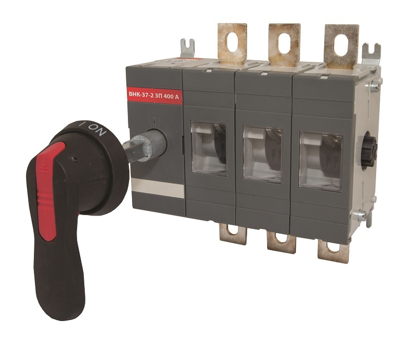 Рубильник ВНК-35-2 3П 250А с выносной фронтальной ручкой управления и переходником 185 мм TDM SQ0744-0203, РФ