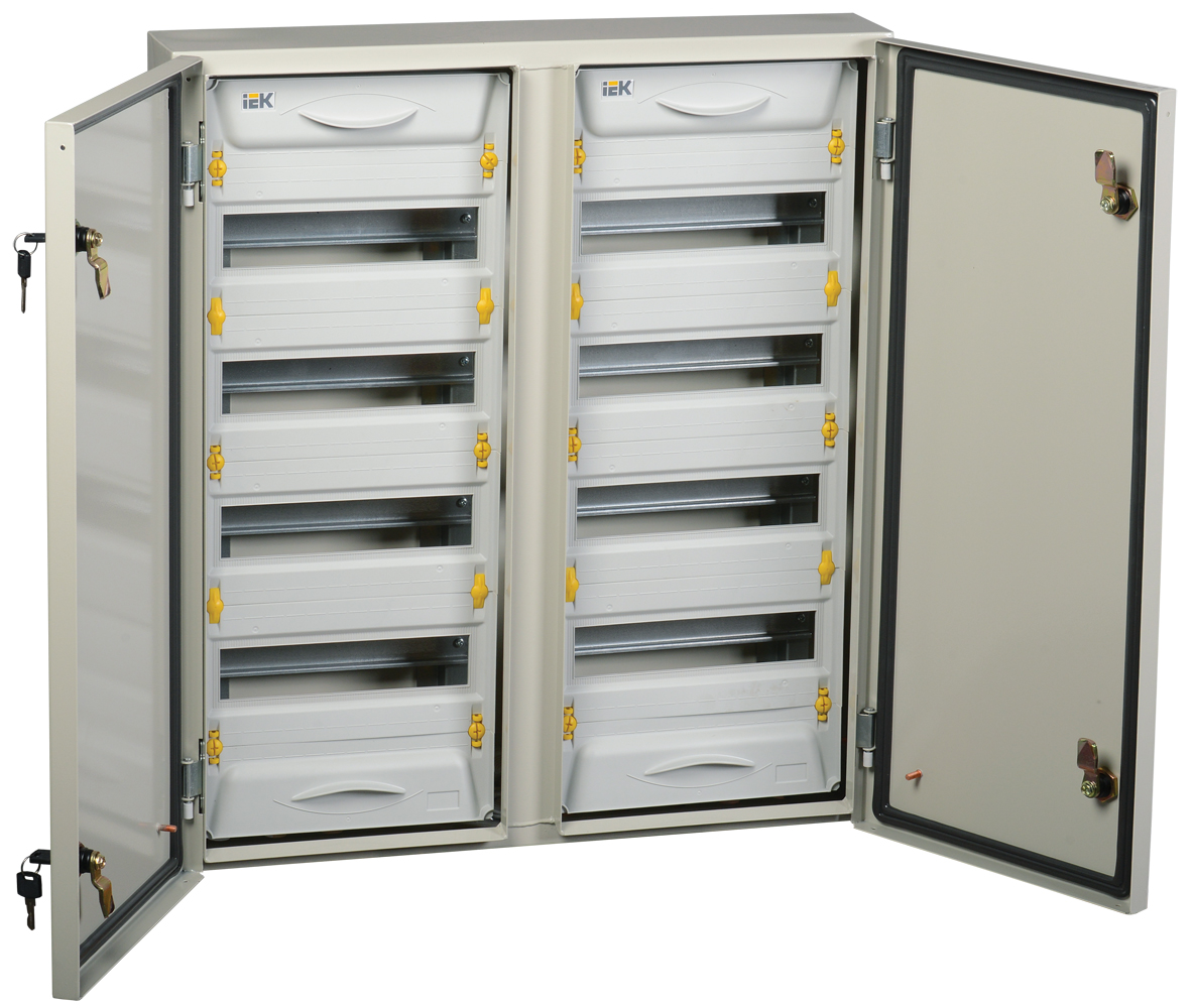 PRO Корпус металлический ЩРн-2х48з-1 У2 IP54 IEK,MKM16-N-2X48-54-ZU (ИЭК),