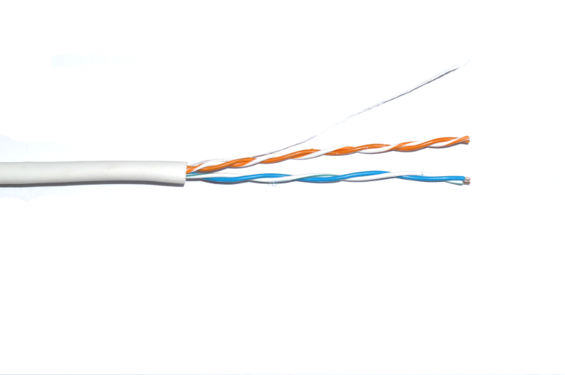 ITK Витая пара F/UTP кат.5E 2х2х24AWG PVC серый (500м)
