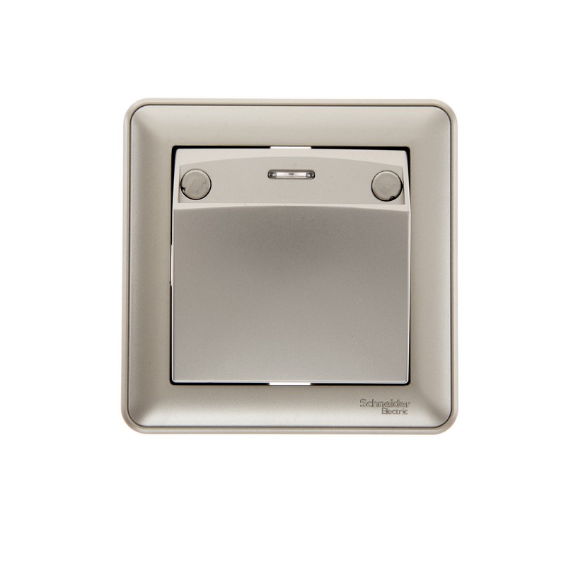 W59 Карточный ВЫКЛЮЧАТЕЛЬ, без задержки отключения, 16А, в сборе, ШАМПАНЬ