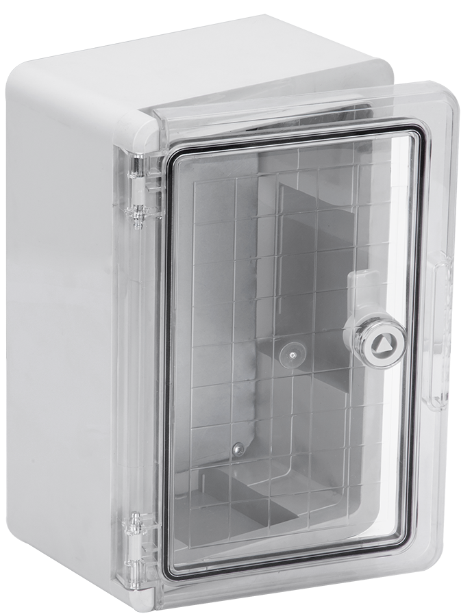 Корпус пласт. ЩМПп 300х200х130мм пр. дв. УХЛ1 IP65 IEK