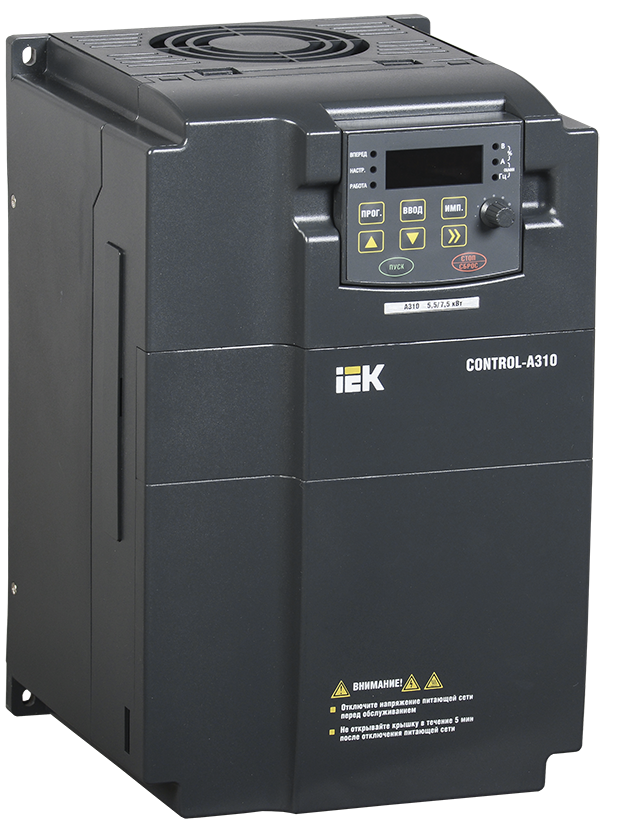 Преобразователь частоты CONTROL-A310 380В, 3Ф 5,5-7,5 kW 13-17A IEK