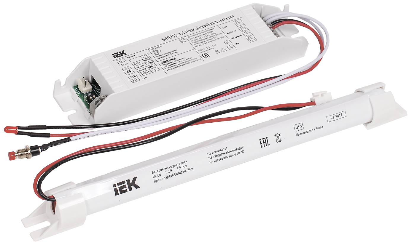 Блок аварийного питания БАП200-1,0 для LED IEK