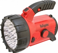 Фонарь Navigator 94 960 NPT-SP06-ACCU Прожект/кемп. 23+18+4LED, аккум.4В, 2Ач., Ввезен из РФ