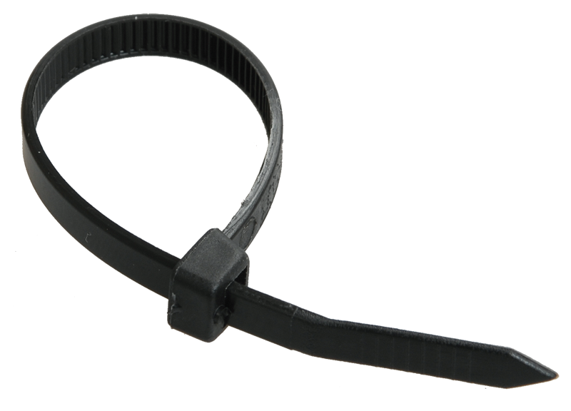 Хомут 3,6х300мм нейлон черный (100шт) IEK