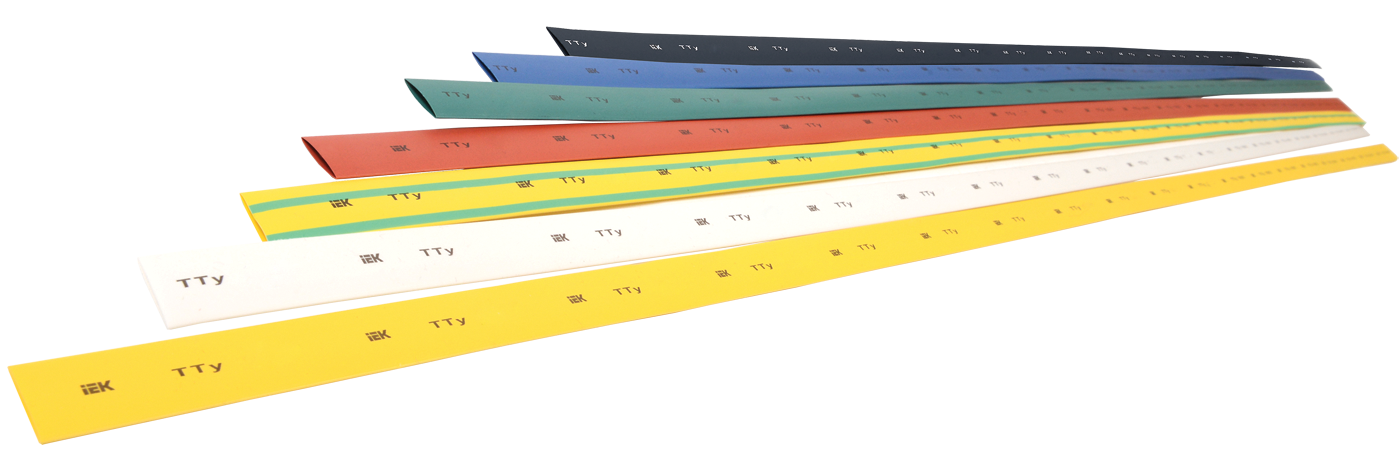 Трубка термоусадочная ТТУ нг-LS 20/10 красная 1м IEK