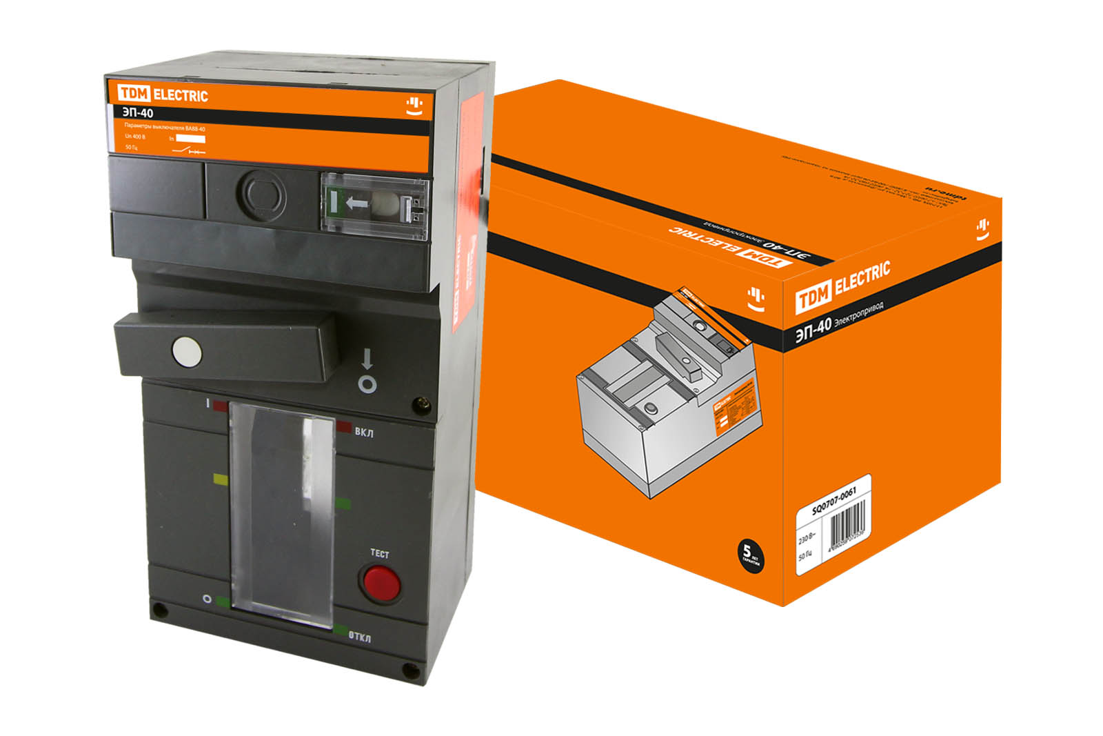 Электропривод ЭП-40М 230В SQ0707-0061 TDM, РФ