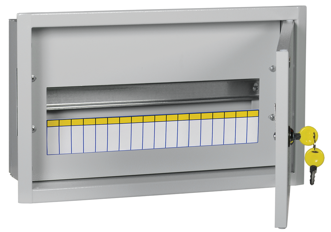 TITAN 3 Корпус метал. ЩРв-18 (265х440х120) IP31 IEK MKM14-V-18-30-T, Ввезен из РФ