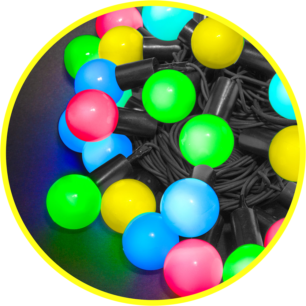 Гирлянда Navigator 61 837 NGF-B02-70RGB-10-8m-230-BL-IP44,