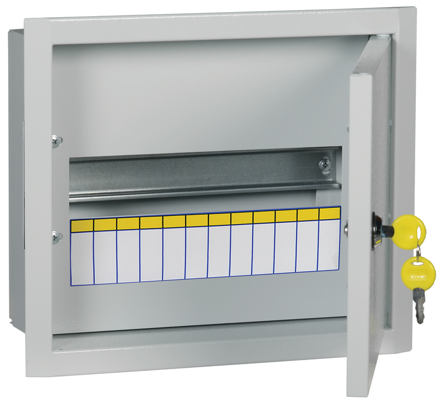 TITAN 3 Корпус метал. ЩРв-12 (265х310х120) IP31 IEK MKM14-V-12-30-T, Ввезен из РФ