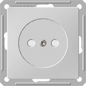 W59 Розетка 1-я с/у без/з з/шт 16А (белый, б/рамки)(20шт) RS16-151-1-86,