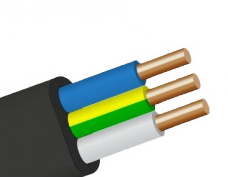 Кабель ВВГнгп -LS  3х  1,5 (А) - 0,66, Белроскабель, РБ, Код ОКРБ 007-2012: 27.32.13.720