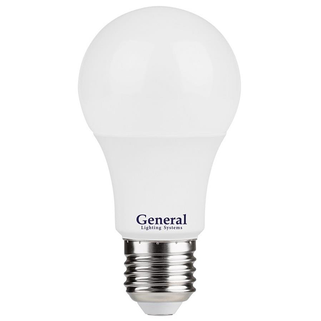 Лампа светодиодная GLDEN-WA60-B-9-230-E27-4000 General 660149, Ввезен из РФ. Код ОКРБ 007-2012: 27.40.15