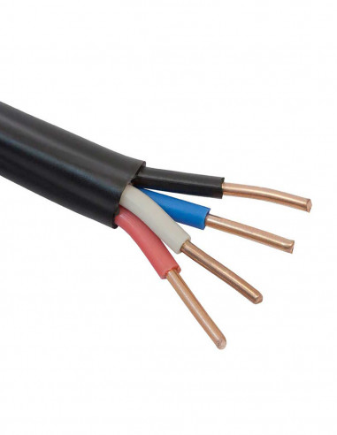 Кабель КВВГ 4х1,0,  Код ОКРБ 007-2012: 27.32.13.721