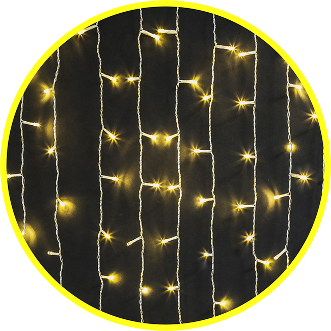 Гирлянда Navigator 93 711 NGF-C02-05 (занавес водопад WW 396 2.1*1.4м IP20 TR),