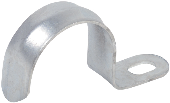 Скоба металлическая однолапковая d=14-15мм (10шт/упак) IEK