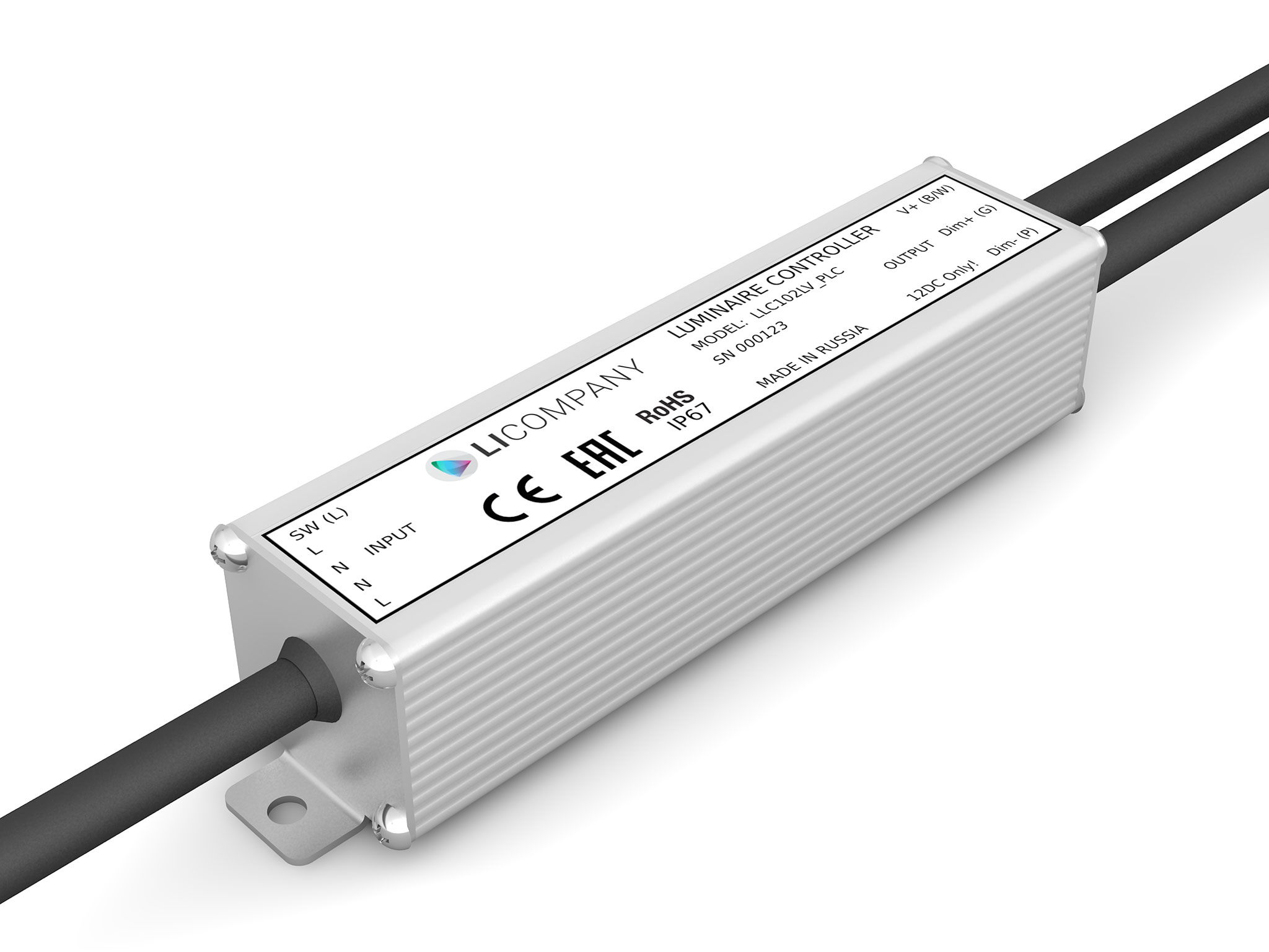 PLC Контроллер светильника одноканальный LC-1 (LCPY-02(b)4-1E)