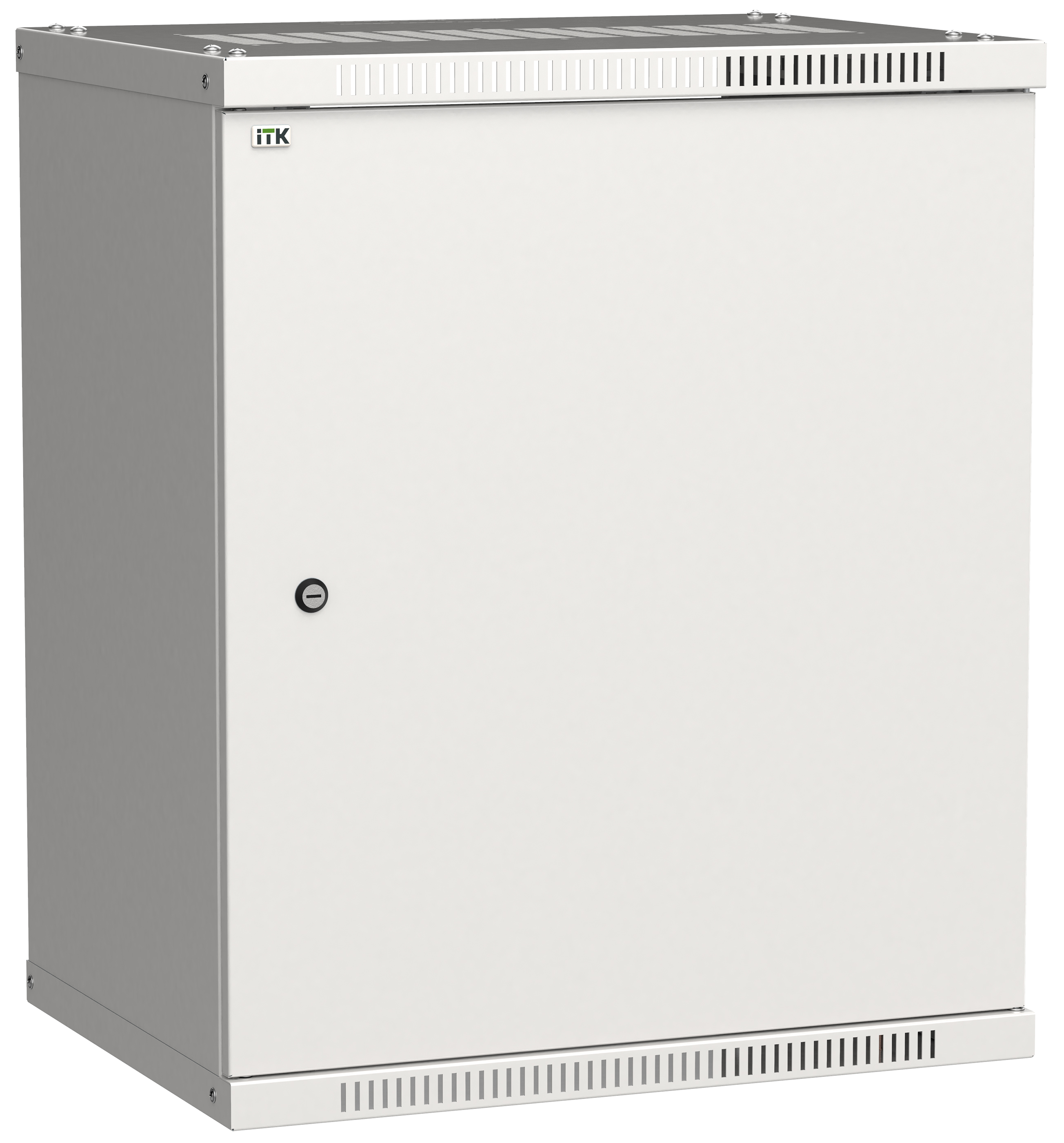 ITK Шкаф LINEA WE 15U 600x450мм дверь металл серый