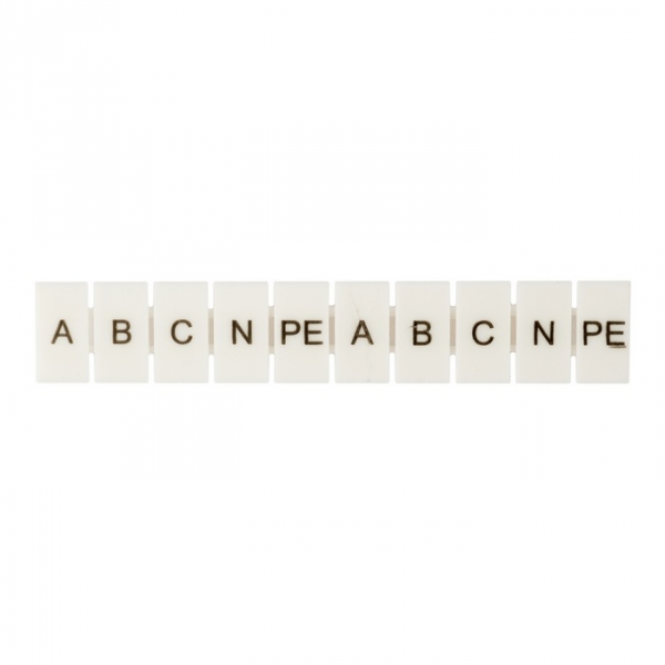 Маркеры для ST 1,5 с символами "A, B, C, N, PE" (100 шт.) EKF