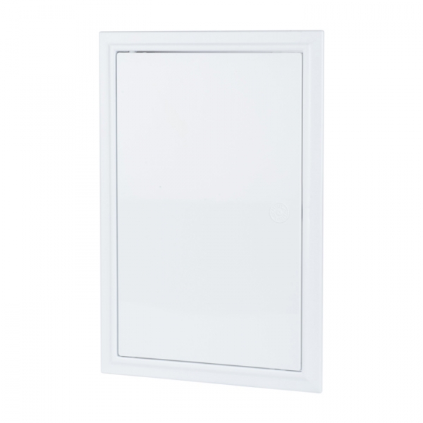 Люк ревизионный пластик с нажим. замком 200х200 (ШхВ внутр.) EKF Basic