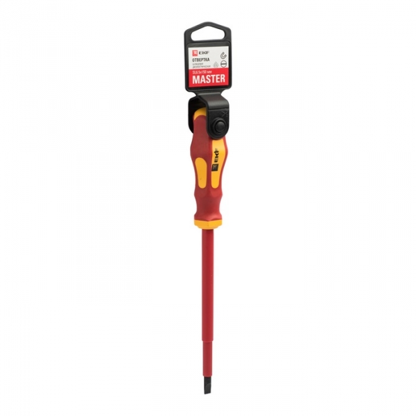 Отвертка Master SL6.5x150 мм 1000В EKF