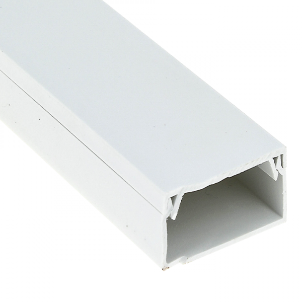 Канал кабельный (80х60) (8 м) белый EKF-Plast