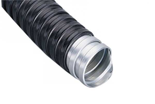 Металлорукав нг ПВХ РЗ-ЦП - 22 с протяжкой (20 м) EKF PROxima