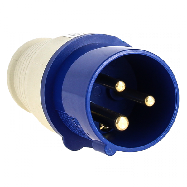 Вилка переносная 023 2Р+РЕ 32А 220В IP44 EKF