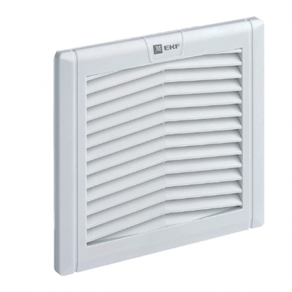Вентиляционная решётка с фильтром 92x92 мм IP54 EKF PROxima,