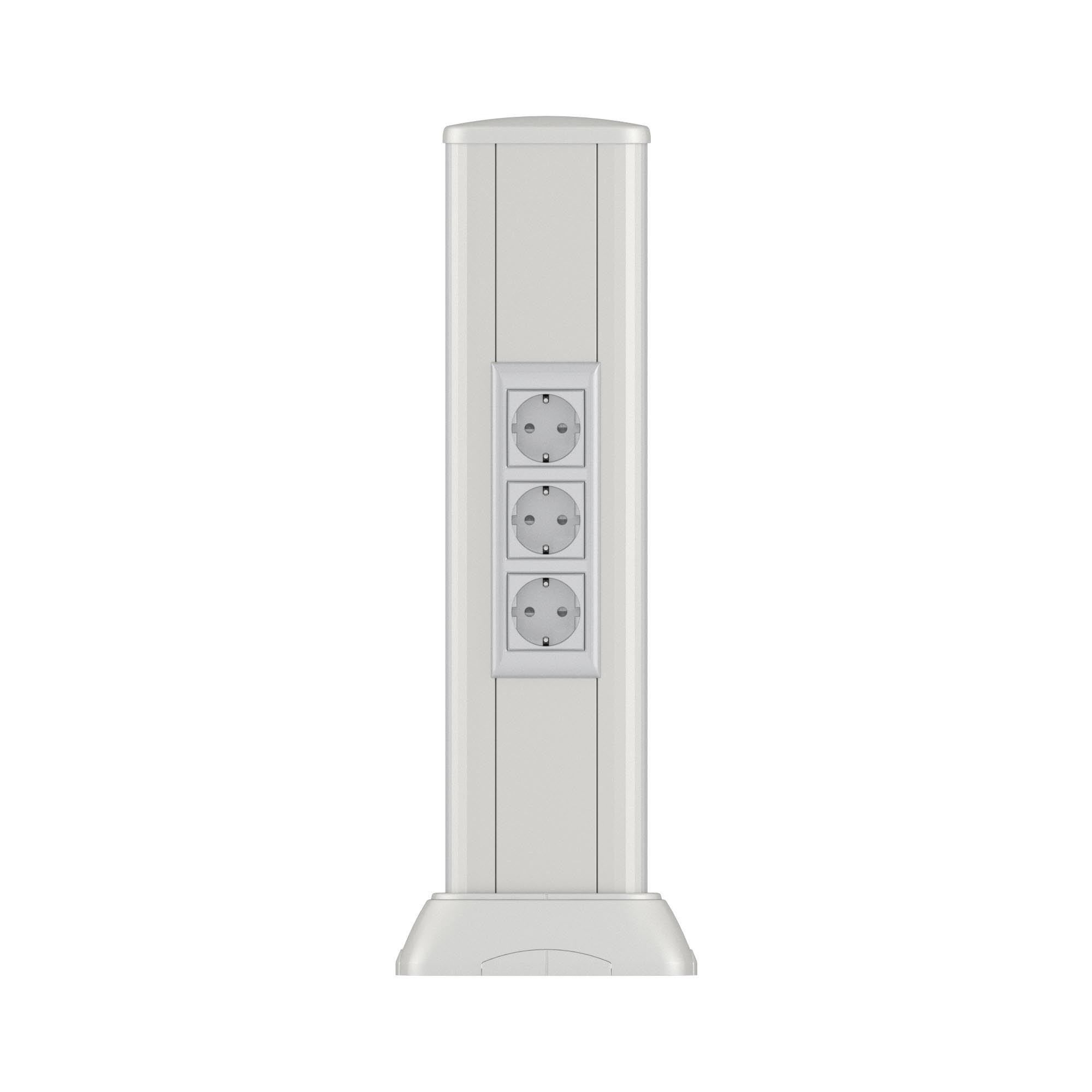 Колонна для эл. установ. 0.5м алюм. сер. мет. DKC 19551,