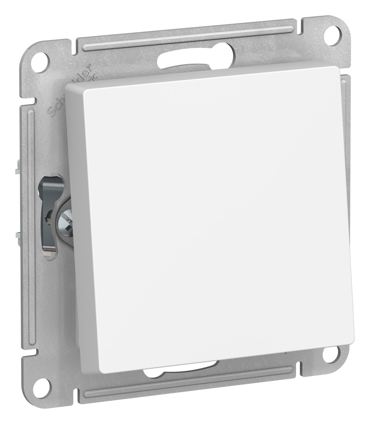 ATN440161 ATLAS AQUA 1-клавишный ПЕРЕКЛЮЧАТЕЛЬ IP44, сх.6, 10АХ, механизм, БЕЛЫЙ,Ввезен из РФ