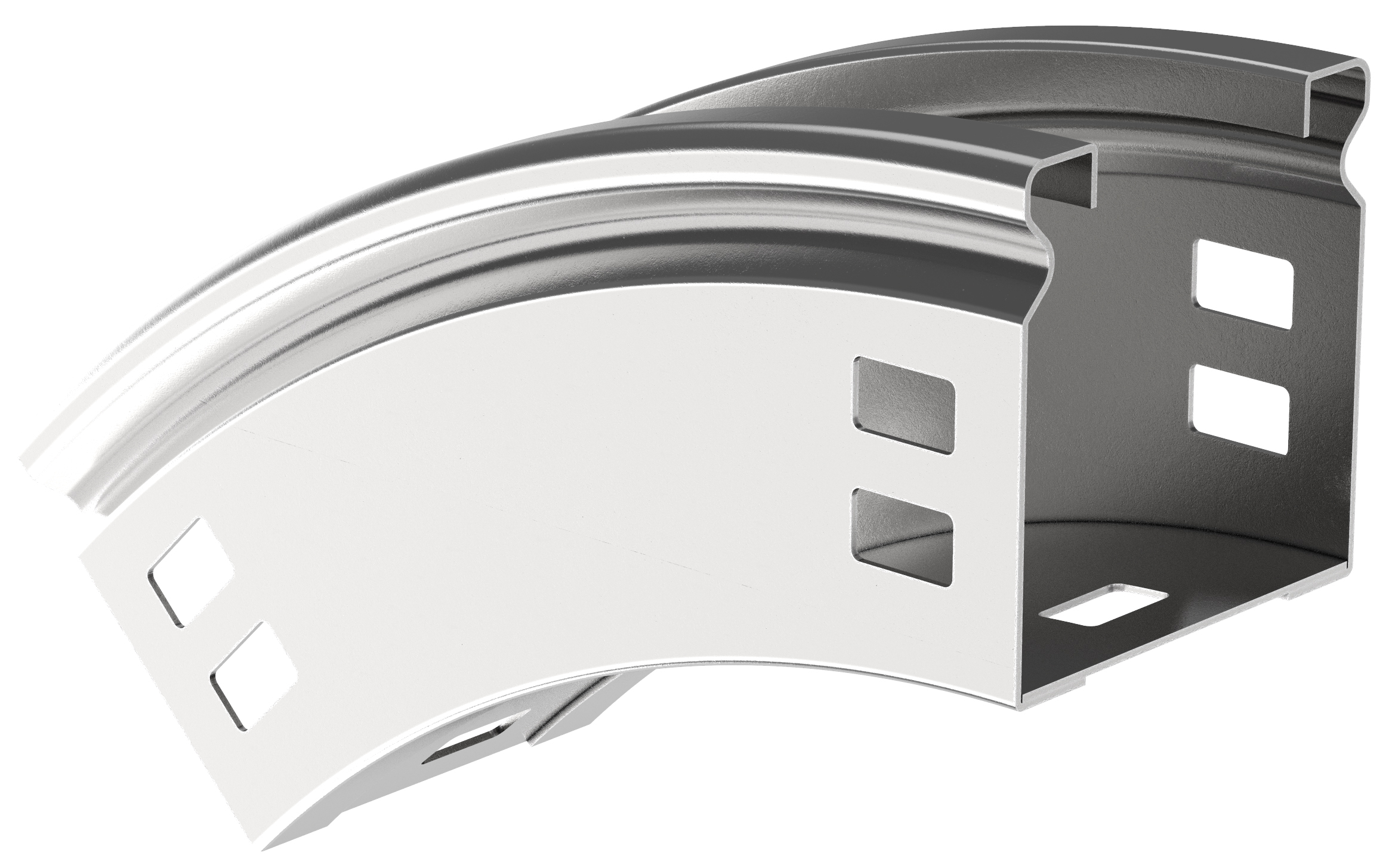 ESCA Поворот плавн. 45град тип В20 50х50мм IEK