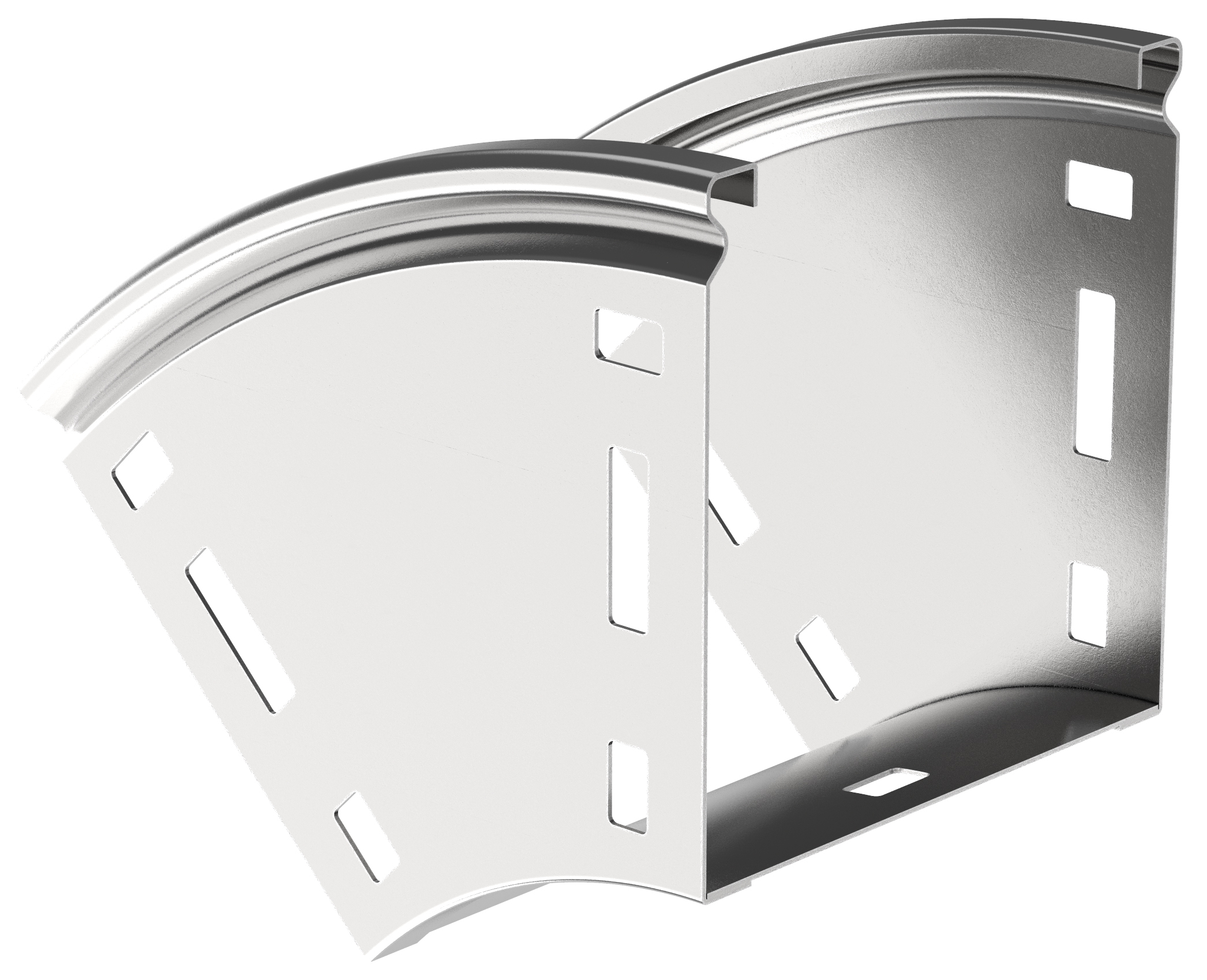 ESCA Поворот плавн. 45град тип В20 80х300мм IEK