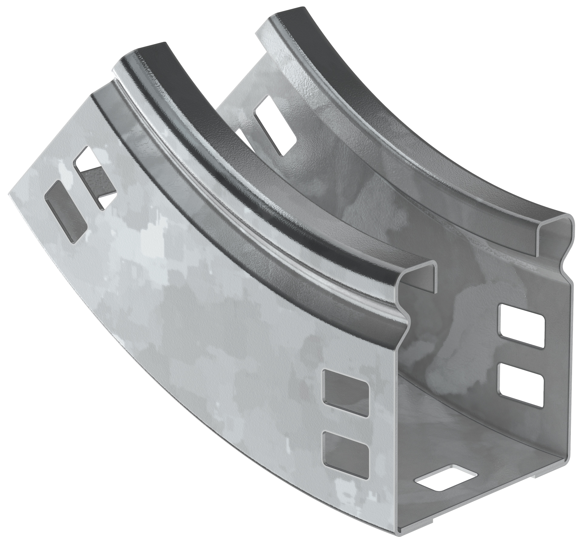 ESCA Поворот плавн. 45град тип В10 50х100мм HDZ IEK