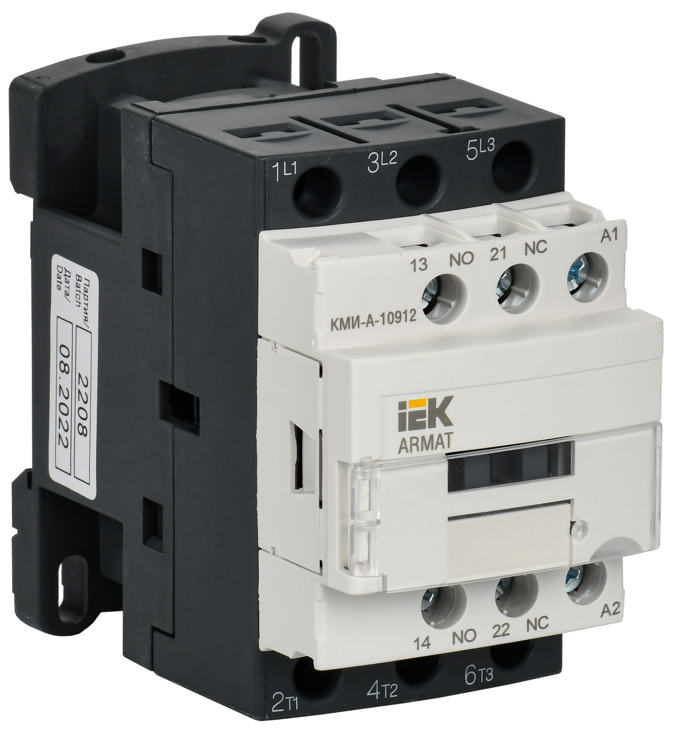 ARMAT Контактор КМИ-А-10912 LC1D 9А 24В/АС3 1NO/1NC IEK