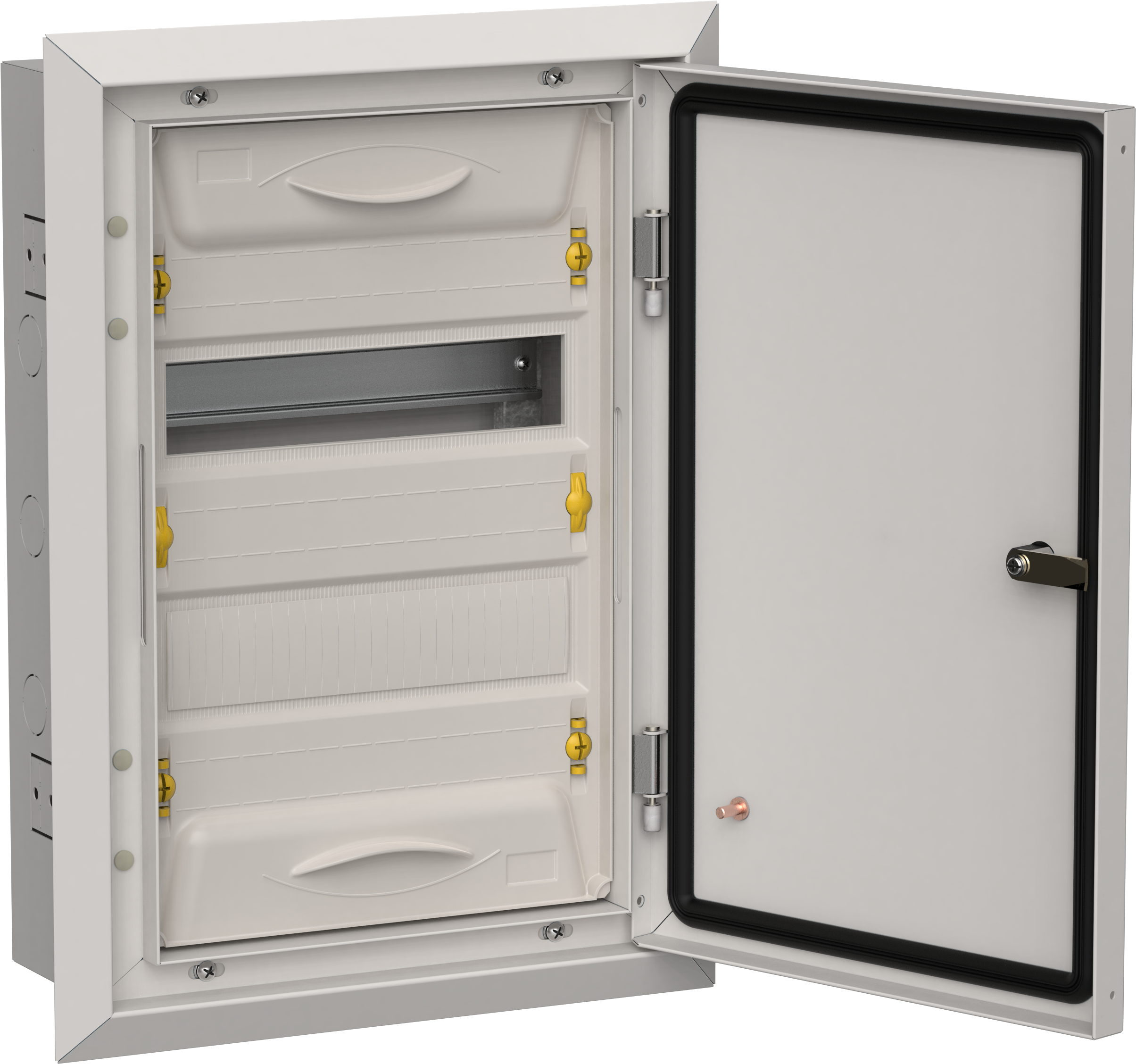 TITAN 5 Корпус мет. ЩРв-24 (1х24) 505х365х130 IP31 сер IEK