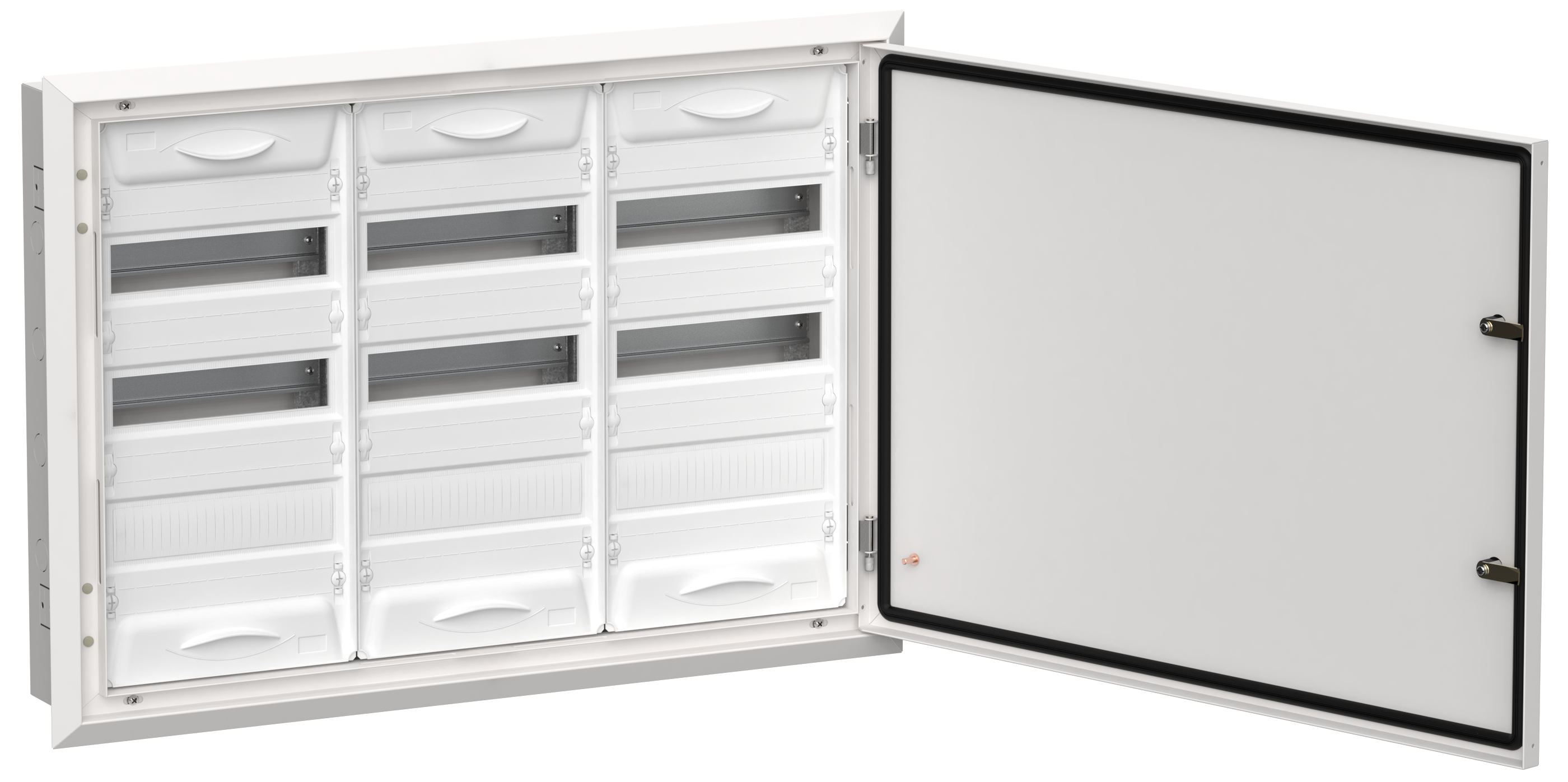 TITAN 5 Корпус мет. ЩРв-108 (3х36) 630х885х130 IP31 бел IEK