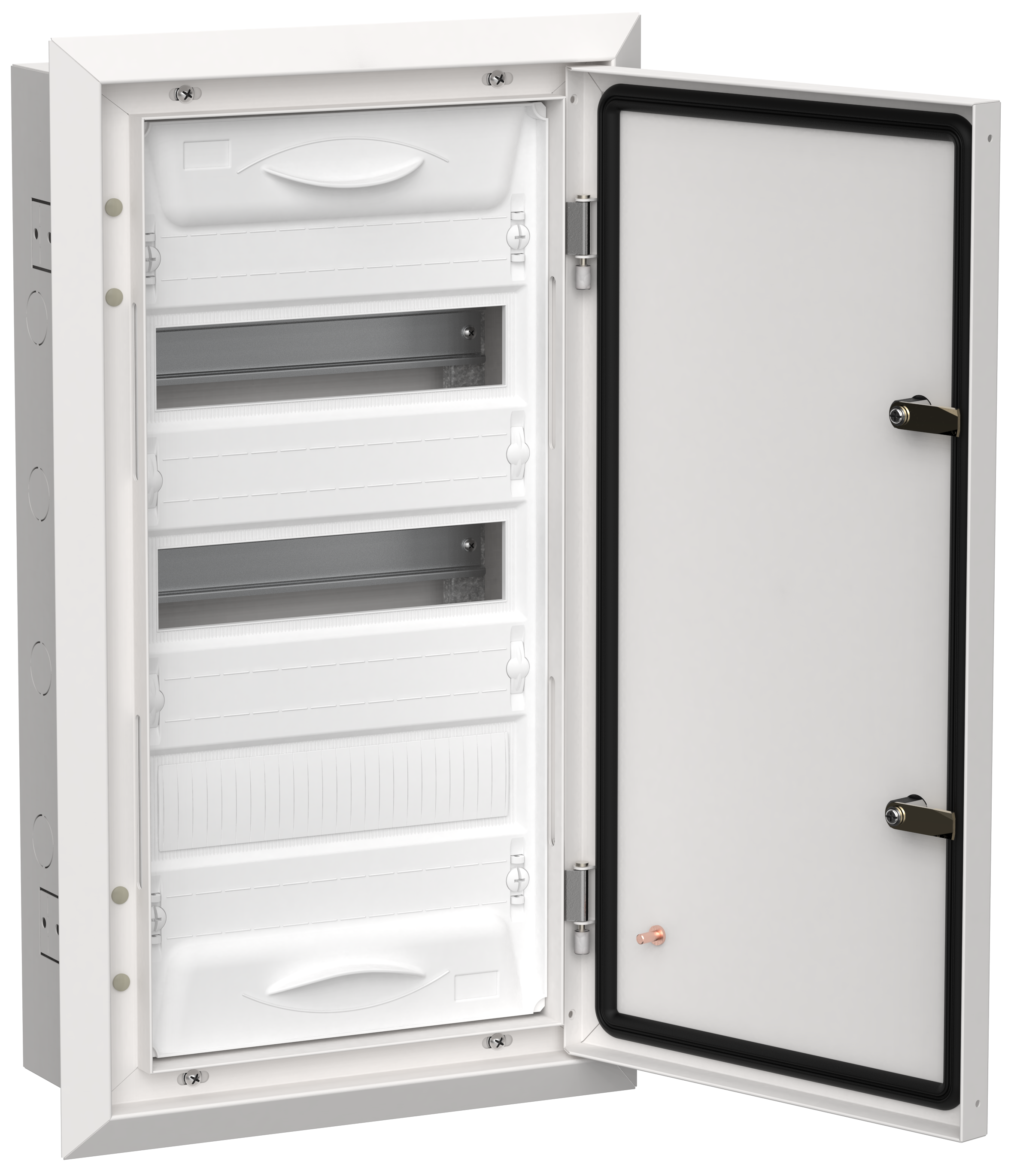 TITAN 5 Корпус мет. ЩРв-36 (1х36) 630х365х130 IP31 бел IEK