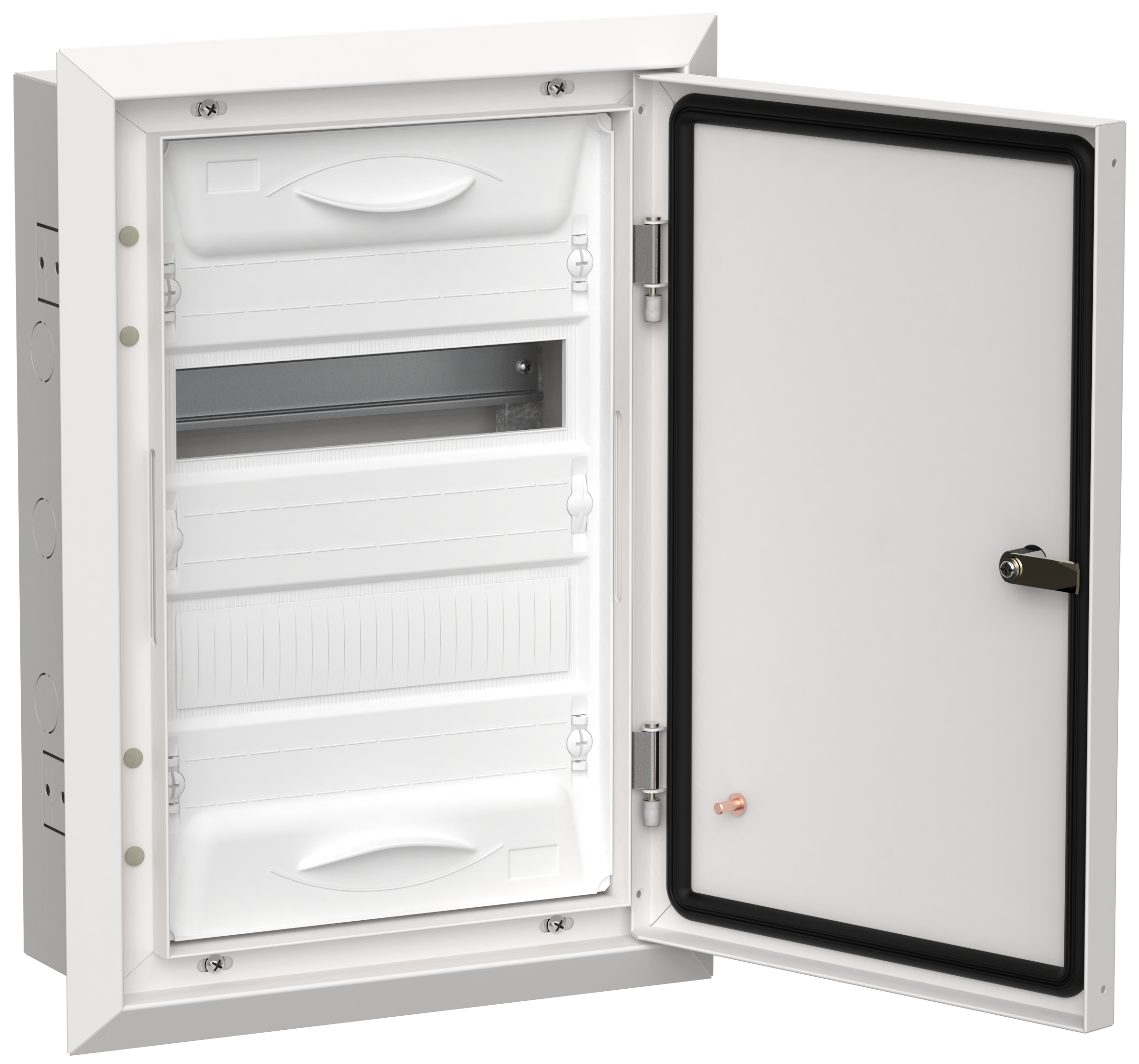 TITAN 5 Корпус мет. ЩРв-24 (1х24) 505х365х130 IP31 бел IEK