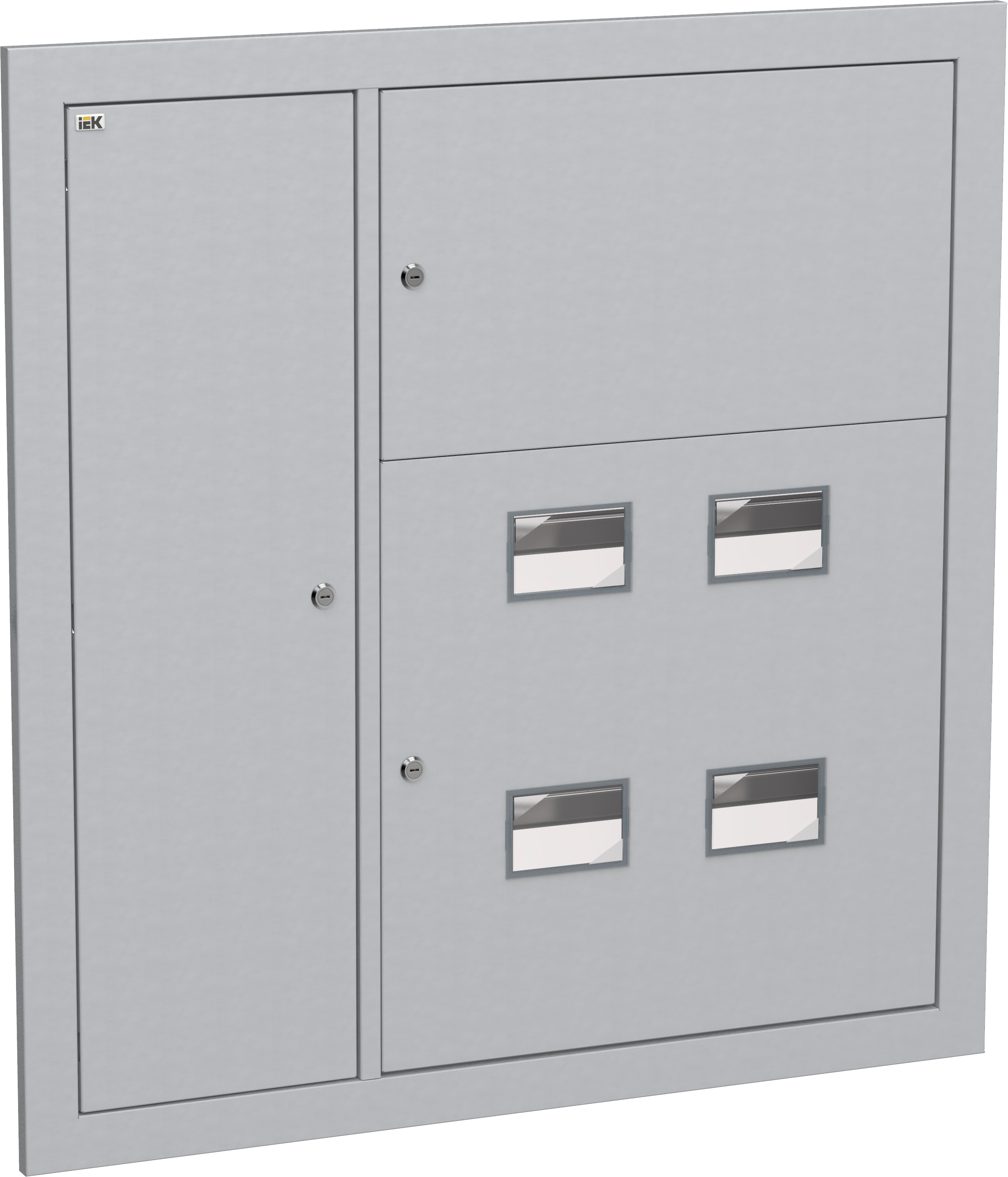Корпус метал. ЩЭ-4-Э 36 IP31 (слабот. отсек слева) LIGHT IEK