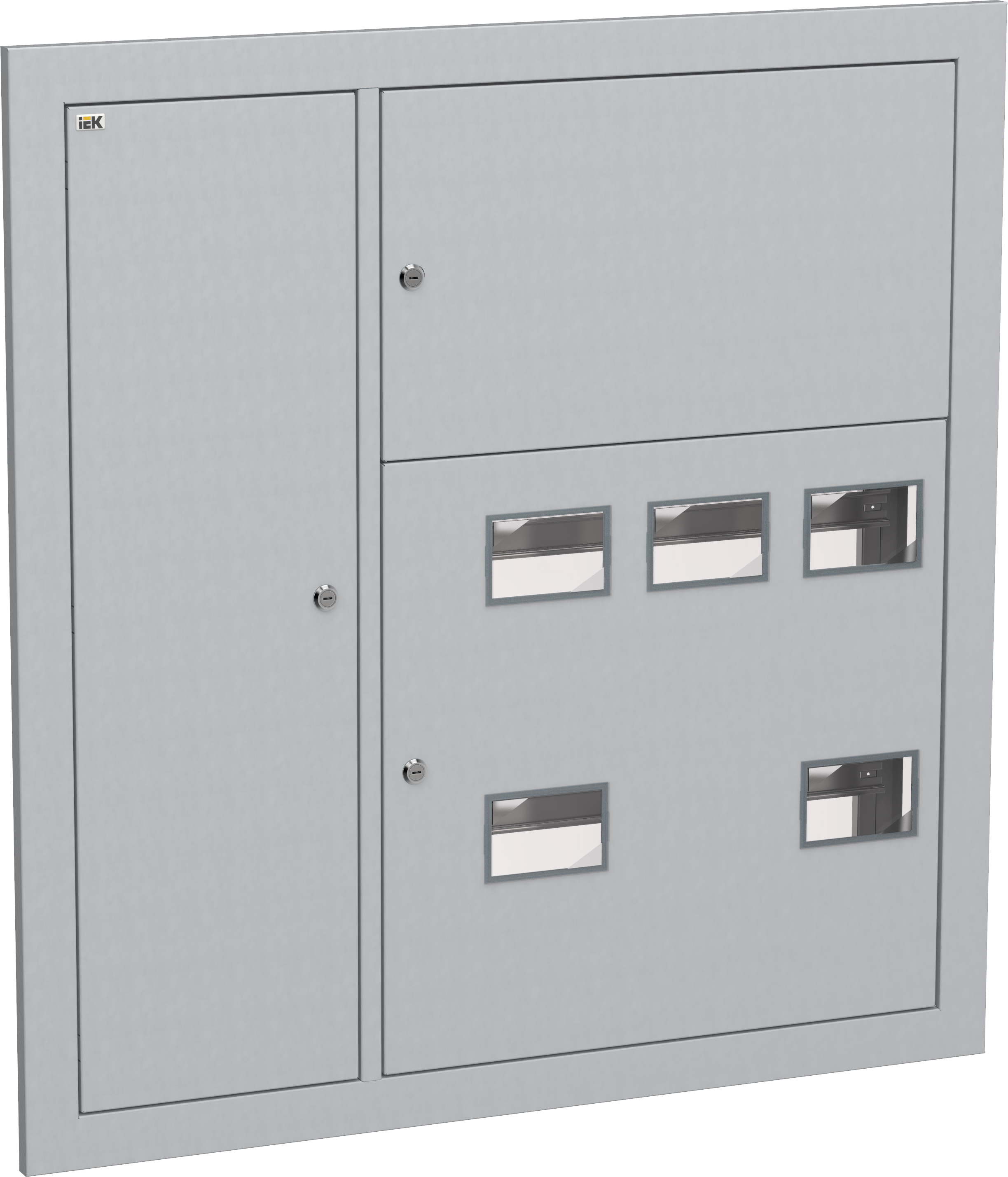 Корпус метал. ЩЭ-5-Э 36 IP31 (слабот. отсек слева) LIGHT IEK