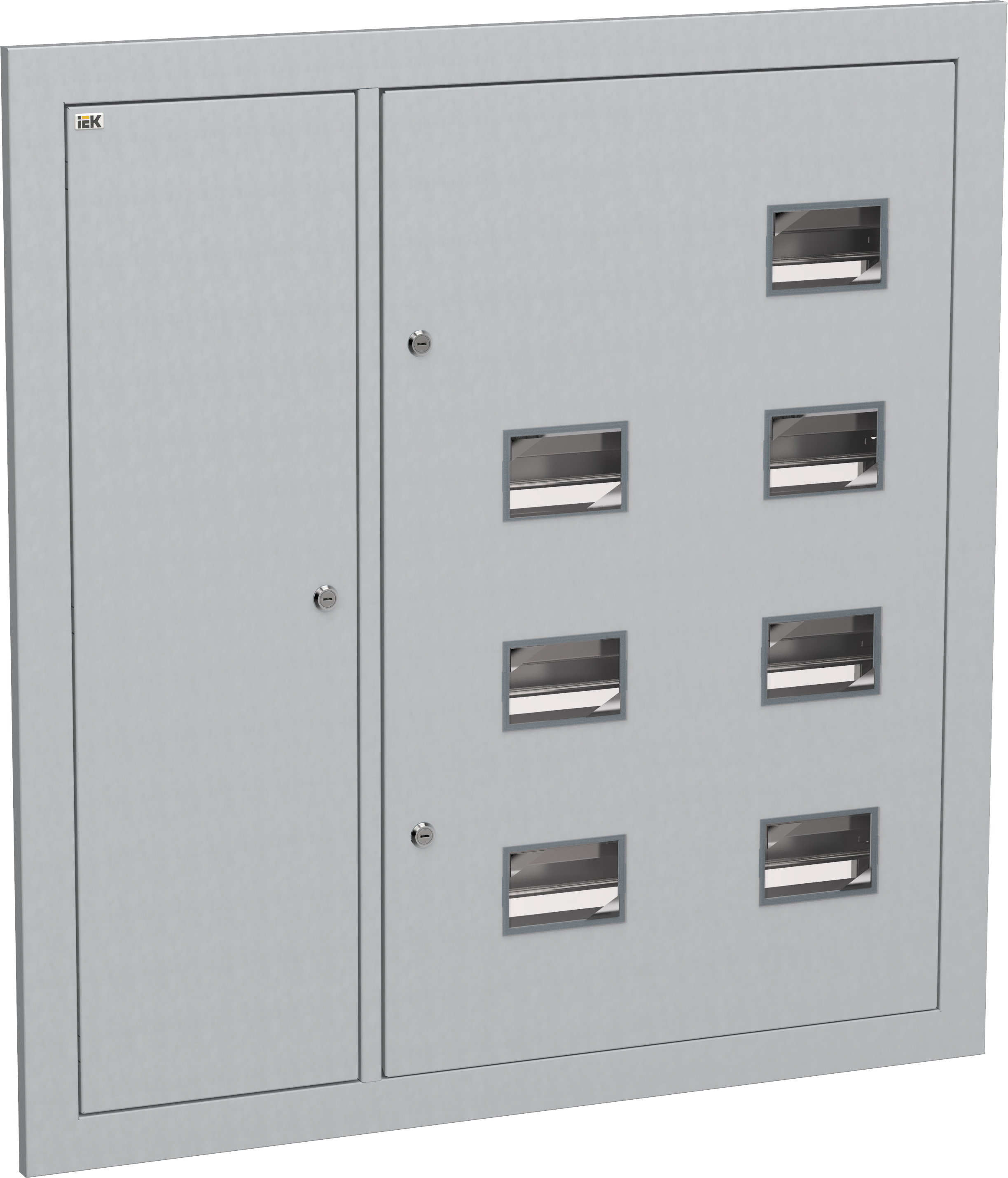 Корпус метал. ЩЭ-7-Э 36 IP31 (слабот. отсек слева) LIGHT IEK