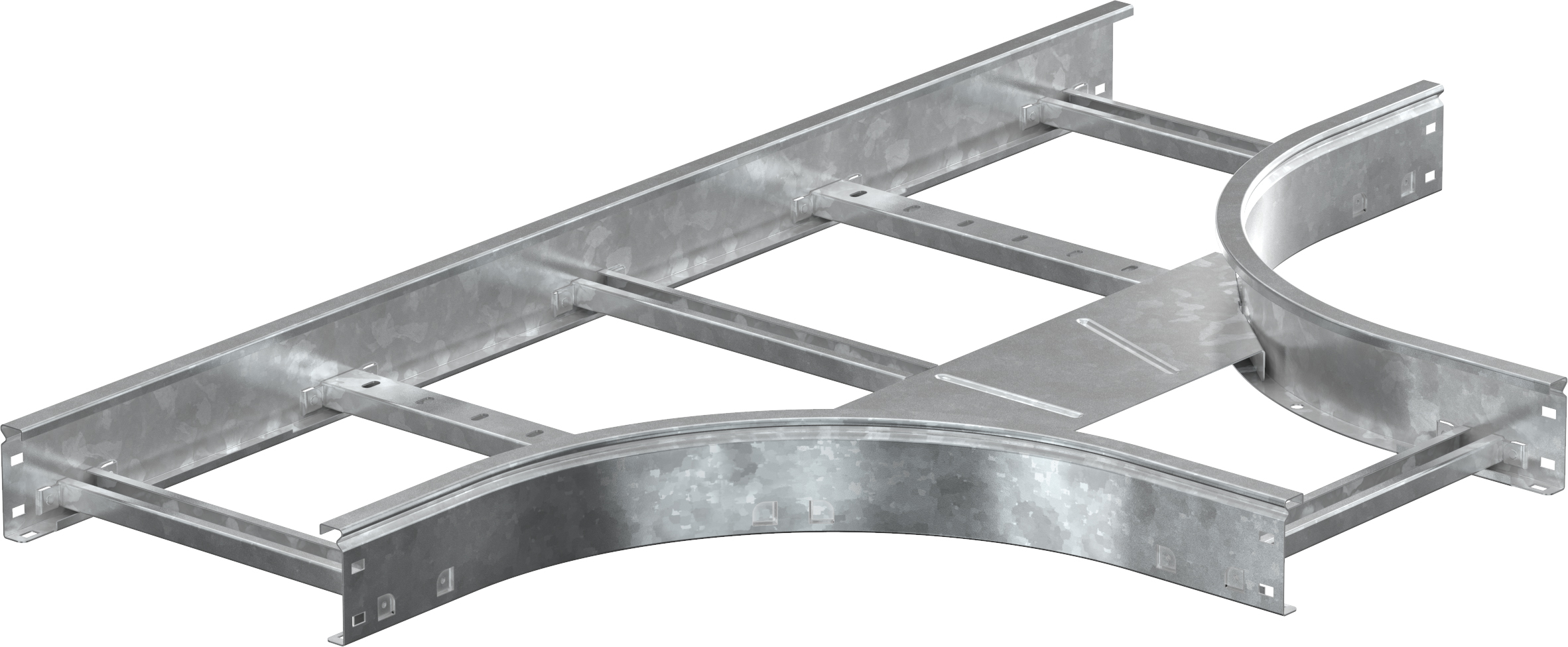 Разветвитель лестничный LESTA Т-обр. 55х300мм R300 HDZ IEK