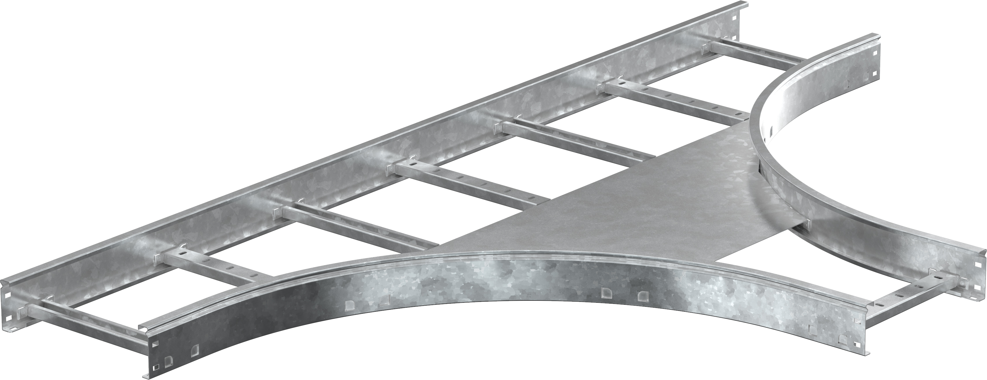 Разветвитель лестничный LESTA Т-обр. 100х300мм R600 HDZ IEK