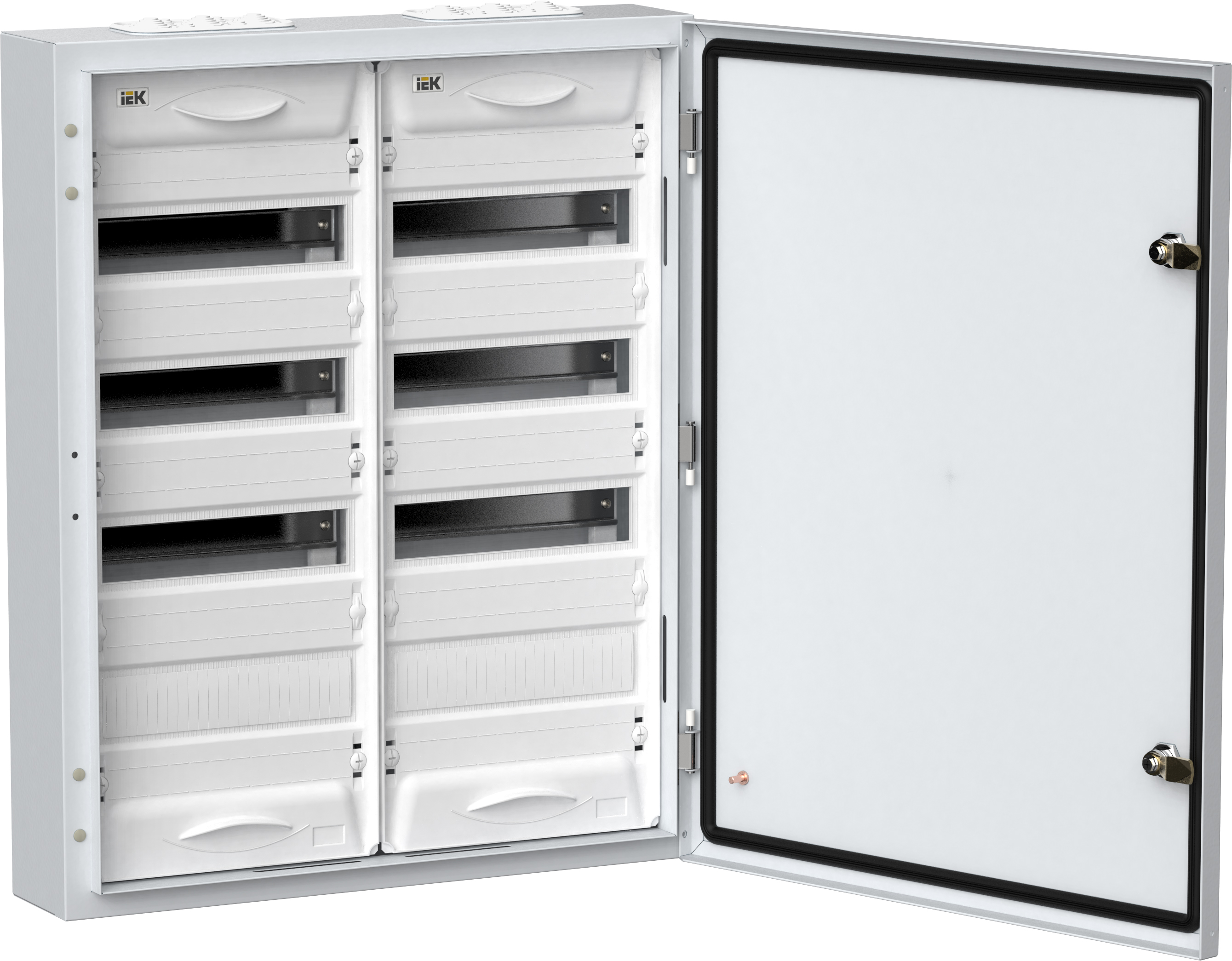 TITAN 5 Корпус мет. ЩРн-96 (2х48) 710х570х140 IP54 бел IEK