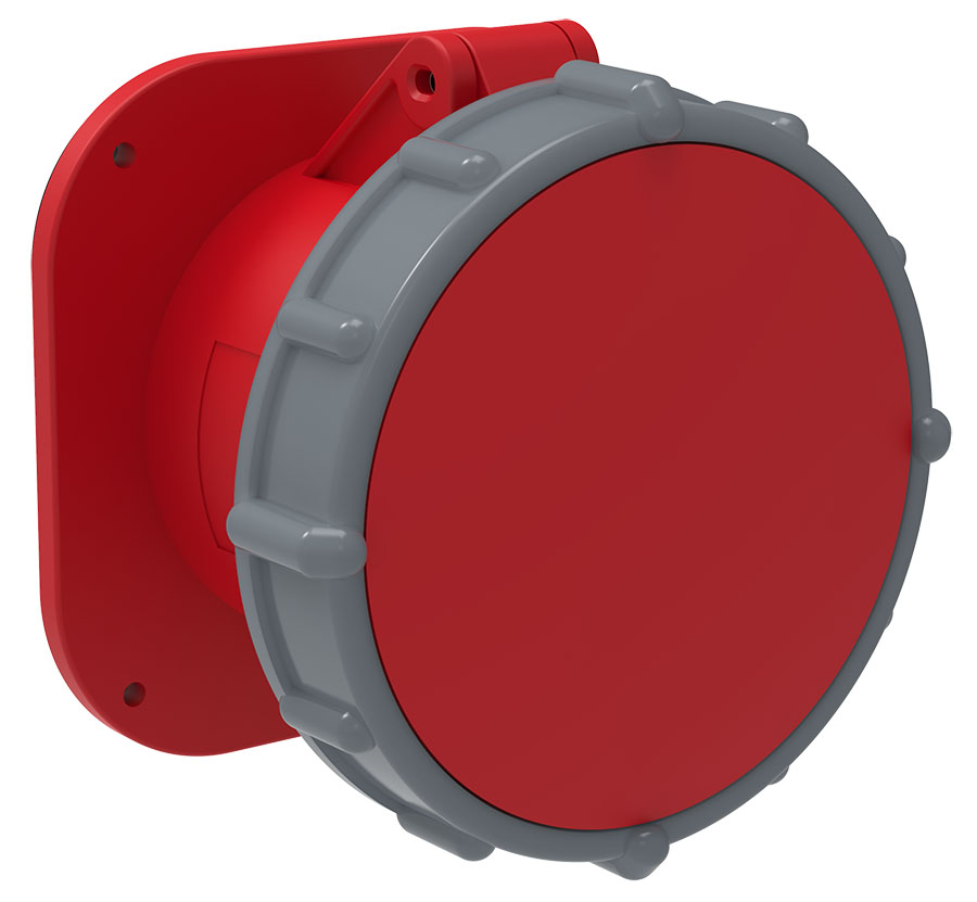 Розетка вс. MAGNUM ССИ-445 125А-6ч/200-415В 3P+PE+N IP67 IEK,